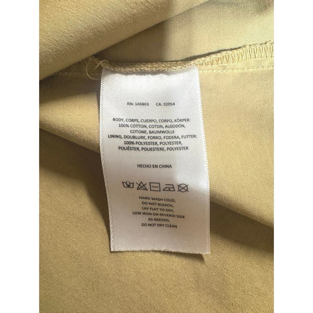 MARE MARE x Anthropologie Long Balloon Sleeve Crew-neck Blouse Size XL In Beige - Picture 11 of 11